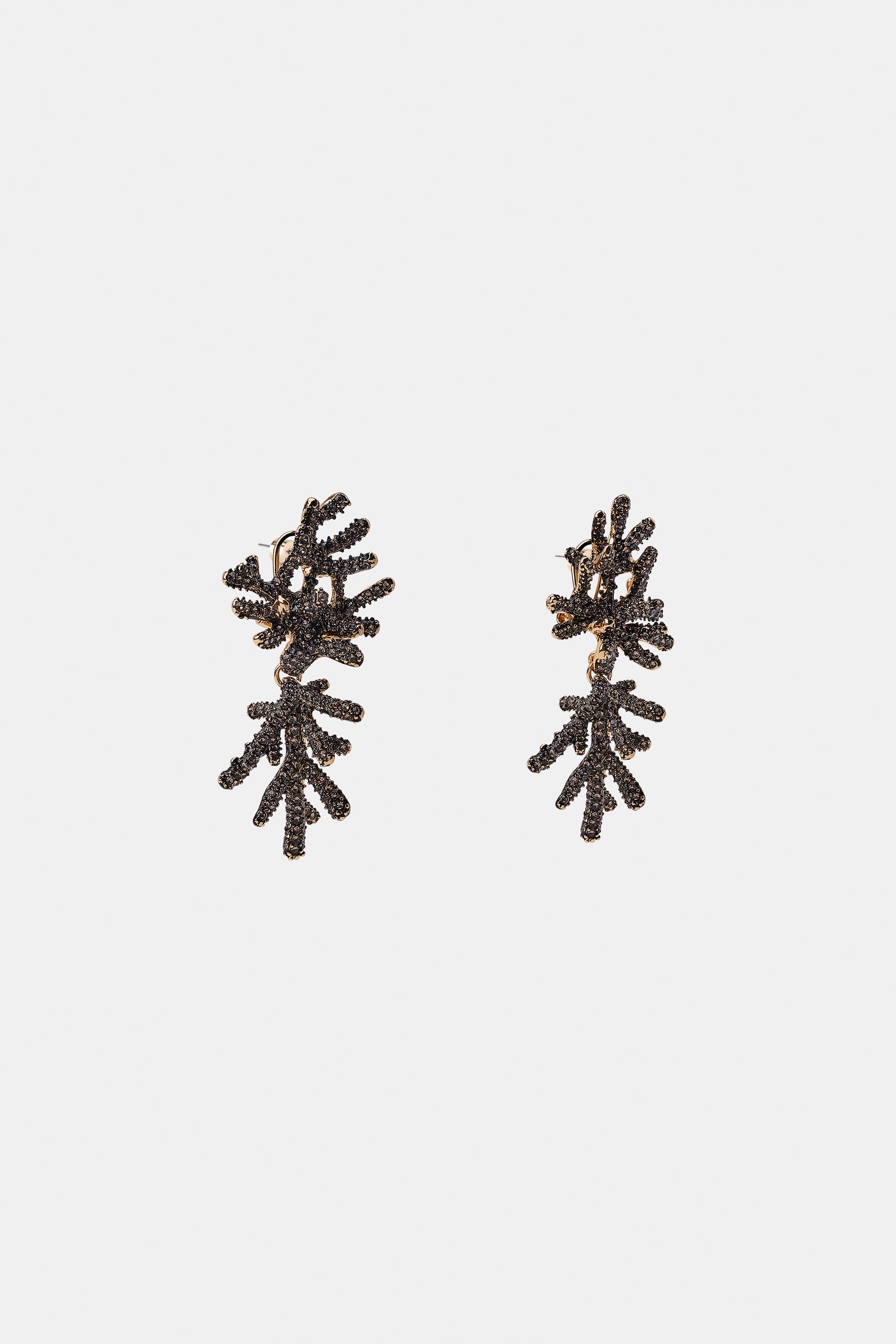 BOUCLES D'OREILLES CORAIL BRILLANT